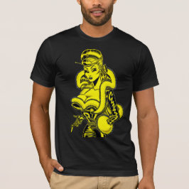 Vana DeVinyl™/PVC och Roligt Päls T-Shirt