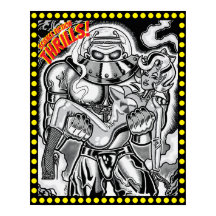 Vana DeVinyl™/Science Fiction Thrills!-affisch