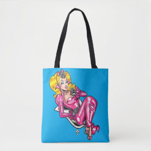 Vana DeVinyl™/Söt i Rosa Rubber Tygkasse