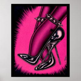 Vana DeVinyl™/Spike Heels Affisch