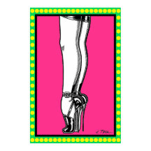 Vana DeVinyl™/Stockings och Högklackar Poster