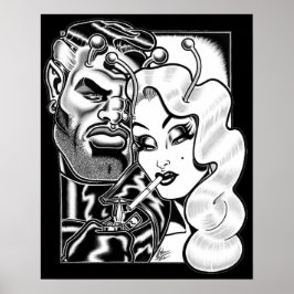Vana och Rocco/Film Noir Affisch