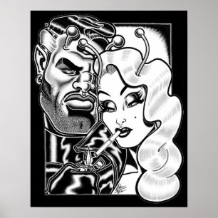Vana och Rocco/Film Noir Poster