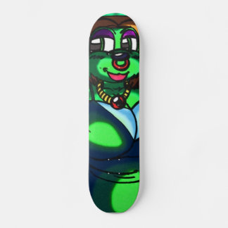 Vanah den allestädes närvarande skateboarden. old school skateboard bräda 18 cm