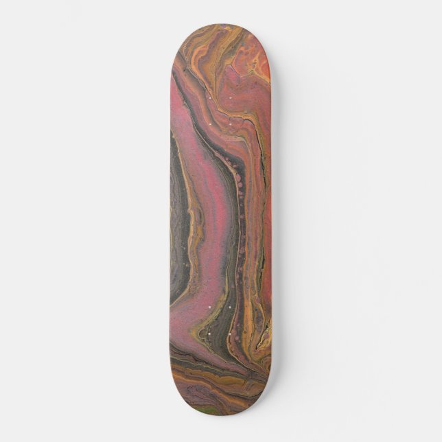 Vanan att älska 1 Abstrakt Skateboard (Framsida)