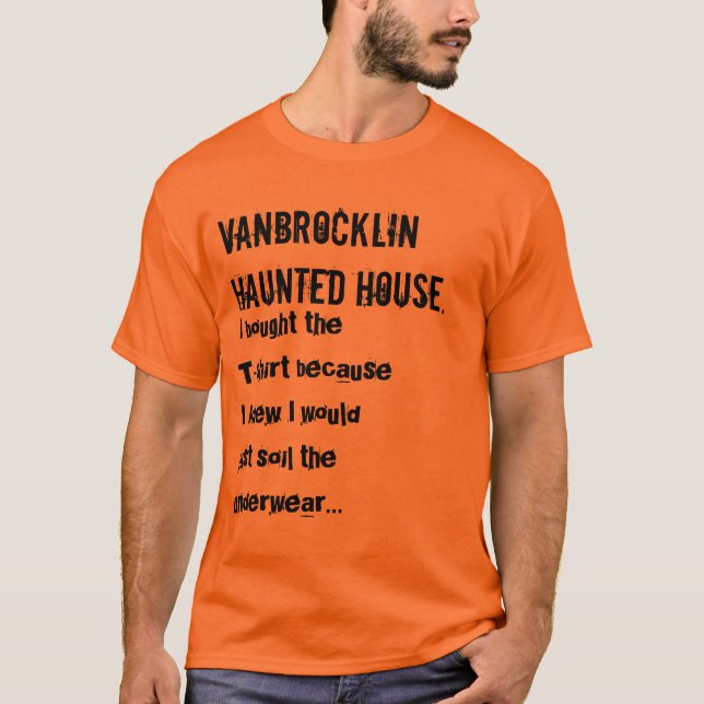 VanBrocklin spökade hus 2,0 Tee Shirt (Framsida)