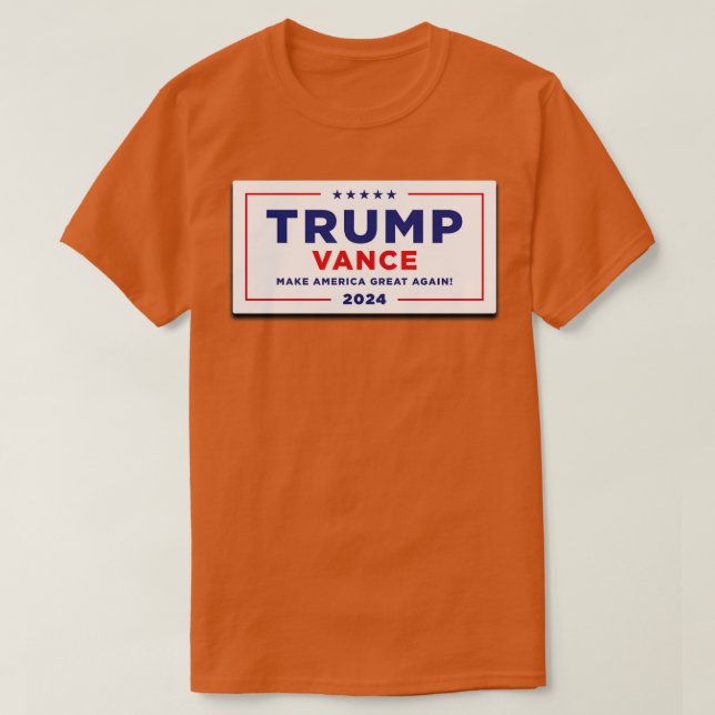 Vance 2024 16 t shirt (Design framsida)