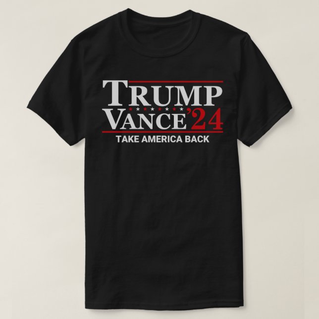 Vance 2024, ta Amerika tillbaka T Shirt (Design framsida)
