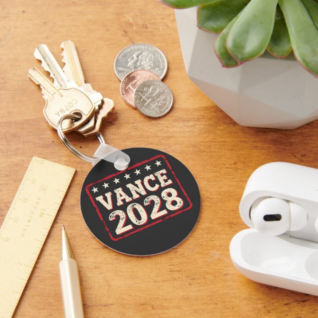 Vance 2028 for President Valection Trump Republica Nyckelring (Skrivbord)