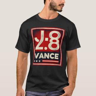Vance 2028 J.D. Vance Kampanj Support T Shirt