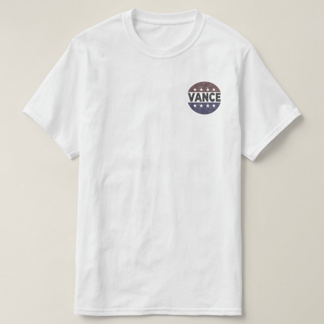 Vance 2028 JD Vance President 2024 T Shirt (Design framsida)