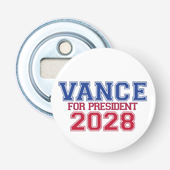 Vance for President (varsity) Flasköppnare (Framsidan)