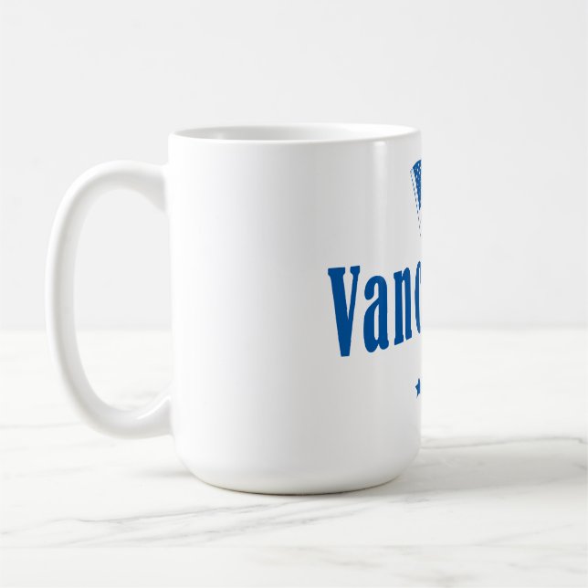 Vance Rubio 2028 (flagga) Kaffemugg (Vänster)