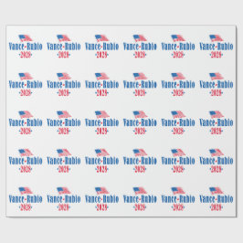 Vance Rubio 2028 (flagga) Presentpapper