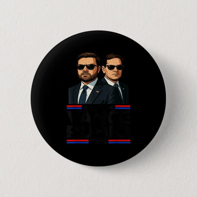 Vance Rubio 2028 J D Vance Marco Rubio President 2 Knapp (Framsida)
