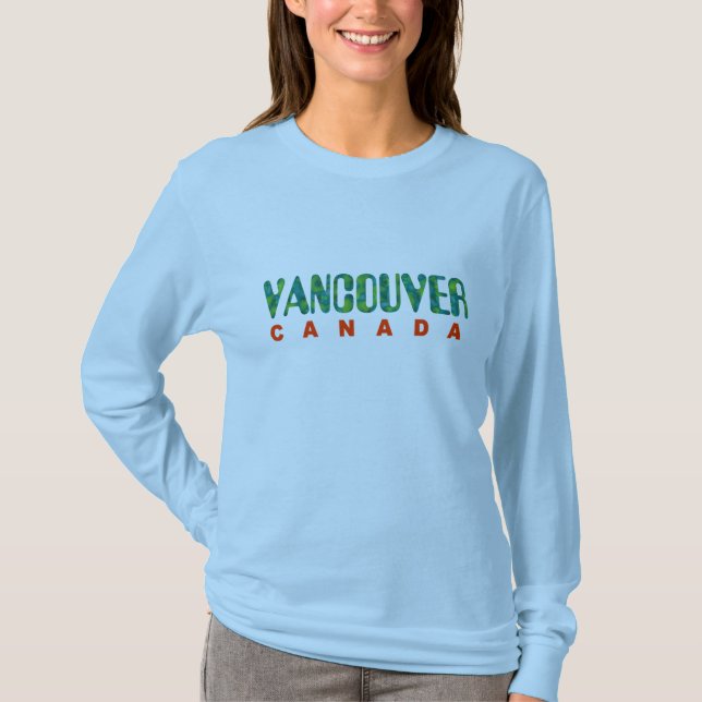 Vancouver - älska naturlig skönhet och t shirt (Framsida)