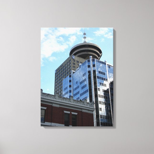 Vancouver Art Skriv ut Vancouver Gastown Art Canva Canvastryck (Framsida)