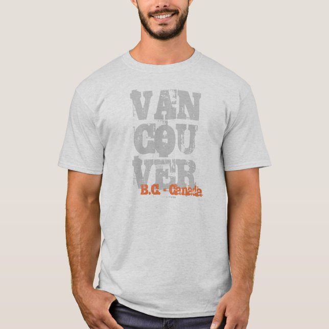 Vancouver B.C. Kanada Tee (Framsida)
