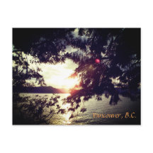 Vancouver, B.C. Solnedgång