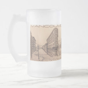Vancouver BC Canada Beer Mugg & Frosted Glasses