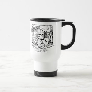 Vancouver BC Canada Kaffe koppar Mugg & Glasses