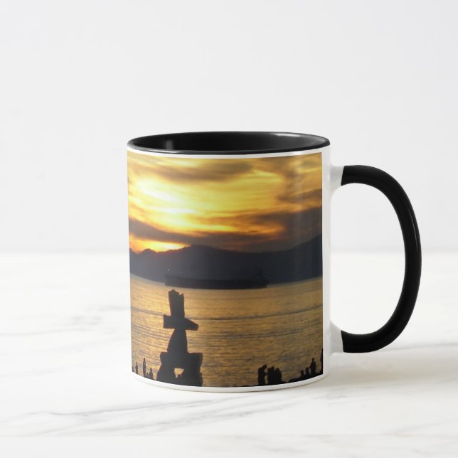 Vancouver BC Canada Kaffe koppar Mugg & Glasses (Höger)