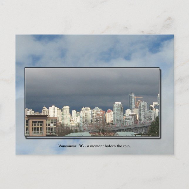 Vancouver, BC, Canada Postcard Vykort (Framsida)