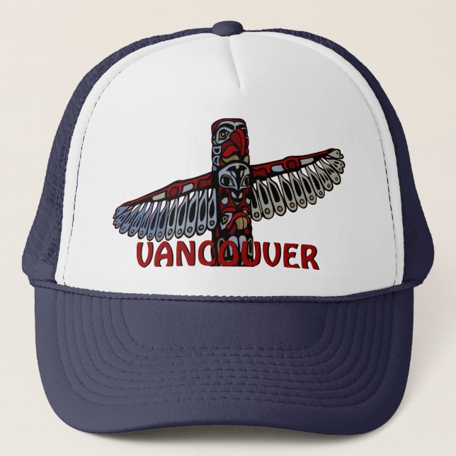 Vancouver BC Caps Souvenir Caps & Truckerkepss Keps (Framsida)