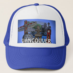 Vancouver BC Caps Souvenir Caps & Truckerkepss Truckerkeps