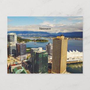 Vancouver, BC Cityscape Vykort