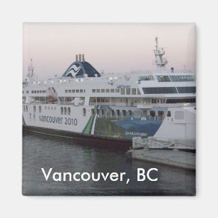 Vancouver BC färjakylmagnet Magnet