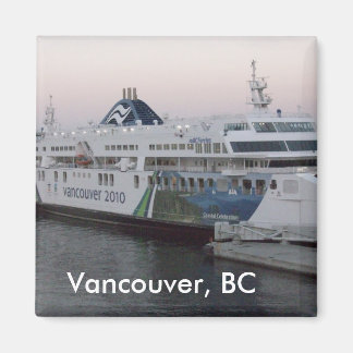 Vancouver, BC-färjekylmagnet Magnet