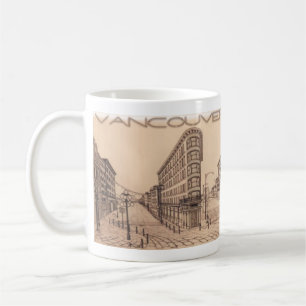 Vancouver BC Kanada Kaffe Koppar Muggar & Glas
