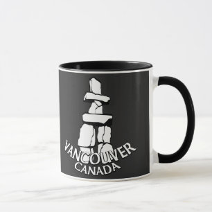 Vancouver BC Kanada kaffe kopparmuggar & Mugg