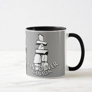 Vancouver BC Kanada kaffe kopparmuggar & Mugg