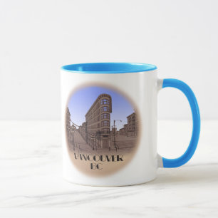 Vancouver BC Kanada kaffe kopparmuggar & Mugg