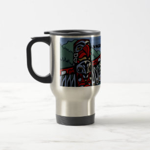 Vancouver BC Kanada kaffe kopparmuggar & Resemugg