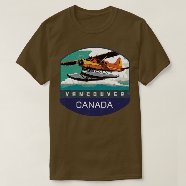 Vancouver BC Kanada T Shirt (Design framsida)