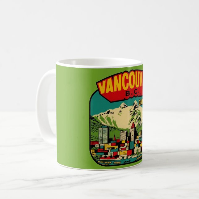 Vancouver BC Mugg (Framsida vänster)