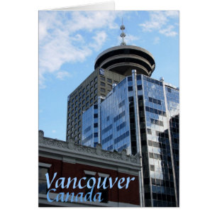 Vancouver BC Souvenir Cards Landmark Cards Anpassn Hälsningskort