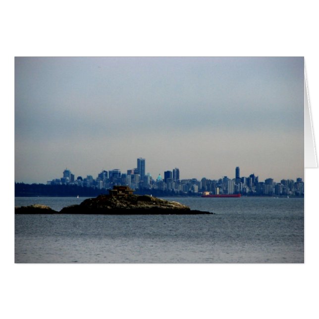 Vancouver, British Columbia Hälsningskort (Framsidan Horizontal)