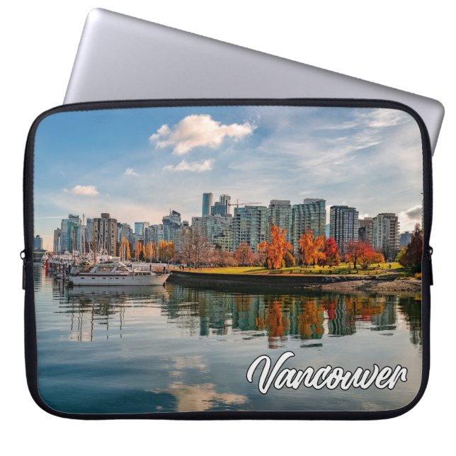 Vancouver, British Columbia, Kanada Laptop Fodral (Framsidan)