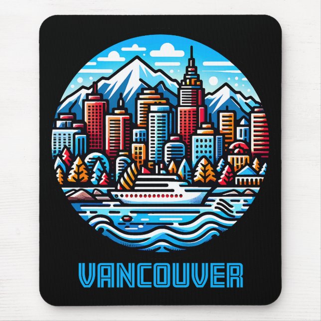Vancouver British Columbia Kanada Musmatta (Framsidan)