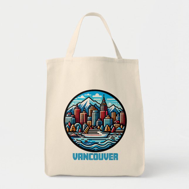 Vancouver British Columbia Kanada Tygkasse (Framsidan)