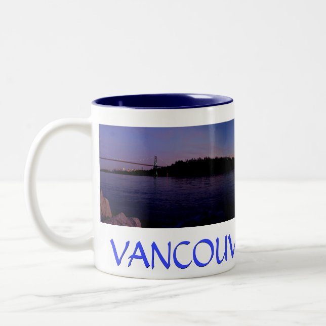 Vancouver Canada Kaffe koppar Mugg & Glasses (Vänster)