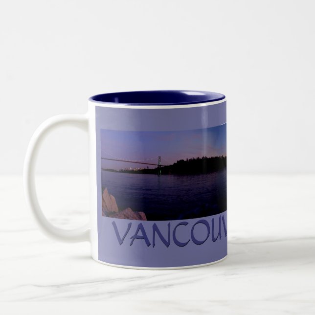 Vancouver Canada Kaffe koppar Mugg & Glasses (Vänster)