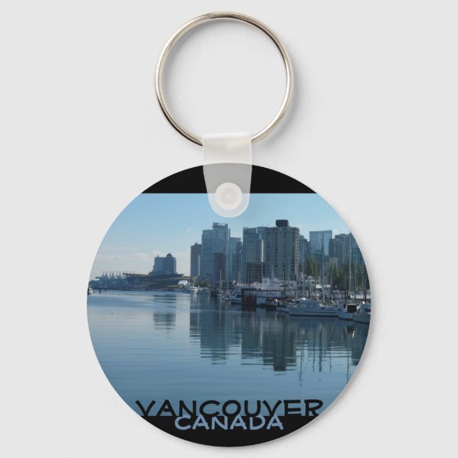 Vancouver Canada Nyckelring Vancouver Souvenirs (Framsida)