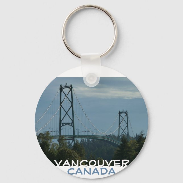 Vancouver Canada Nyckelring Vancouver Souvenirs (Framsida)