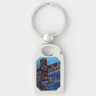 Vancouver Canada Nyckelring Vancouver Souvenirs