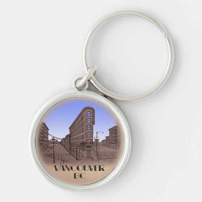 Vancouver Canada Nyckelring Vancouver Souvenirs (Framsidan)